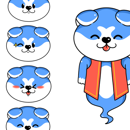 Redesign the Mascot for our Crypto Dog Coin and see it marketed EVERYWHERE! Design by Fabian.R