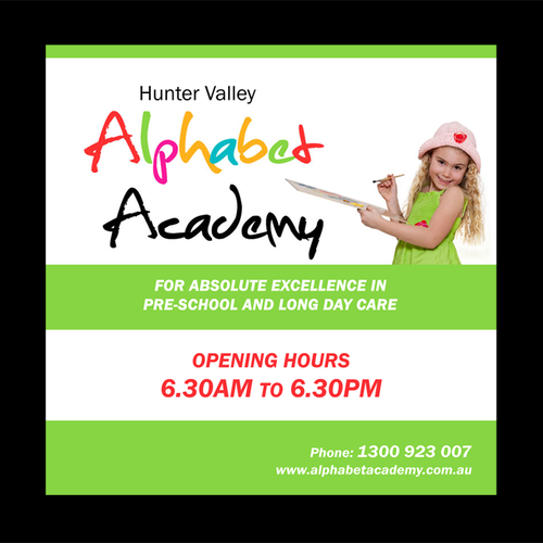 Brochure And Banner Designs For Gorgeous Daycare Centre Logo