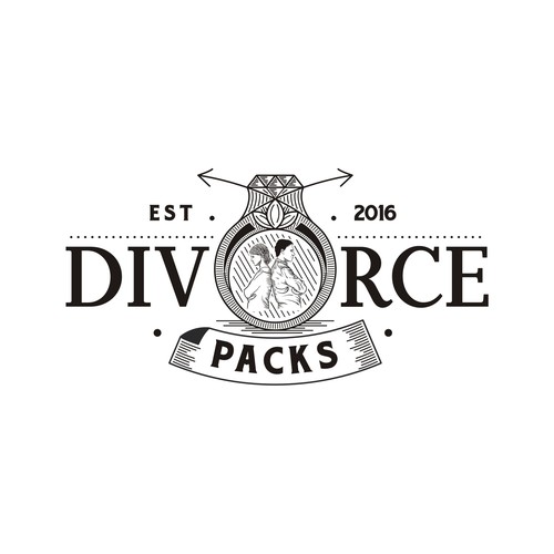 Divorce Logo  - UPDATED BRIEF, Ideally hand/computer drawn / Original Logo - Blind Filter Enabled Réalisé par Wiell