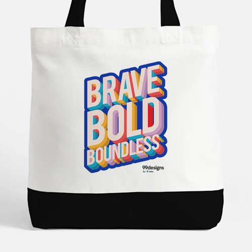 Typographic illustration to inspire and empower women Design by Cassielf