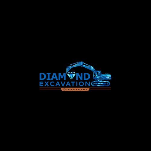 Designs | Design a unique and attractive logo for Diamond Excavation ...