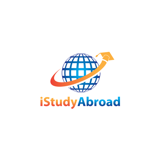 Attractive Study Abroad Logo Réalisé par Zaqsyak