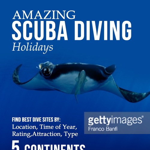Design di eMagazine/eBook (Scuba Diving Holidays) Cover Design di T.Primada