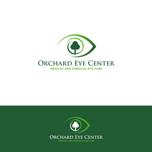 Orchard Eye Center logo Design by PrintFactory ™