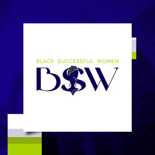 Upscale logo for the successful Black woman who wants to level up personally and professionally Design réalisé par dznWILD