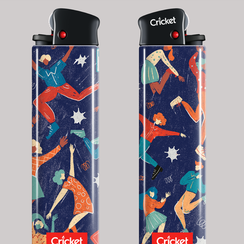 Create illustrations for a limited collection of Cricket Lighters (Multiple Winners) Design by Sonagi