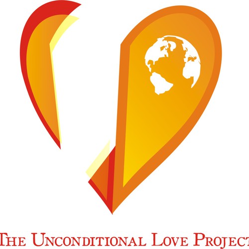 Create a logo to attract the attention to a great cause; The Unconditional Love Project. Design by triitriii