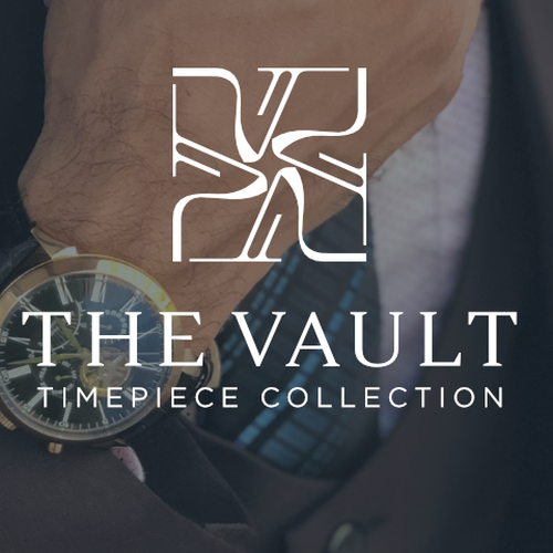 The Vault | Timepiece Collection Logo Contest Design by BrandWorks™