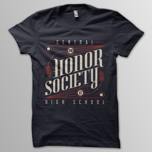 High School Honor Society T-shirt for www.imagemarket.com Ontwerp door appleART™