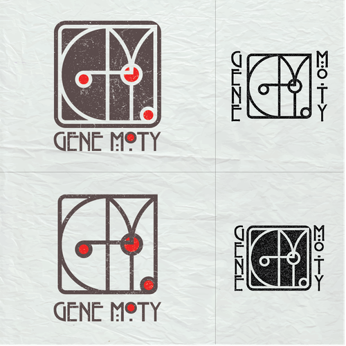 Create custom Vienna Secession Monogram style logo for and artist Réalisé par AdinAB