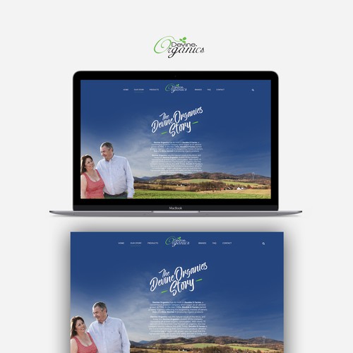 Design One of The Biggest Organic Farm in America Website Réalisé par JPSDesign ✔️