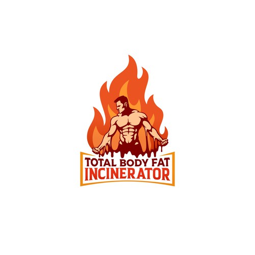 Design a custom logo to represent the state of Total Body Fat Incineration. Design by Konyil.Iwel