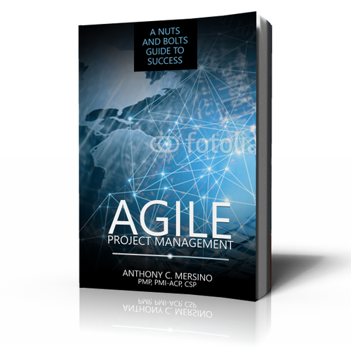 Design a creative and professional book cover for a book on Agile Project Management.  Design by Theother31