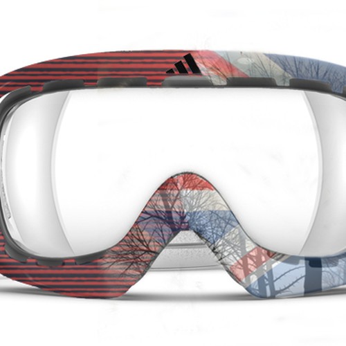 Design adidas goggles for Winter Olympics Design por Bebedora