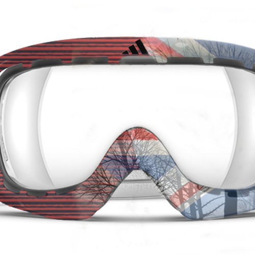 Design adidas goggles for Winter Olympics Ontwerp door Bebedora