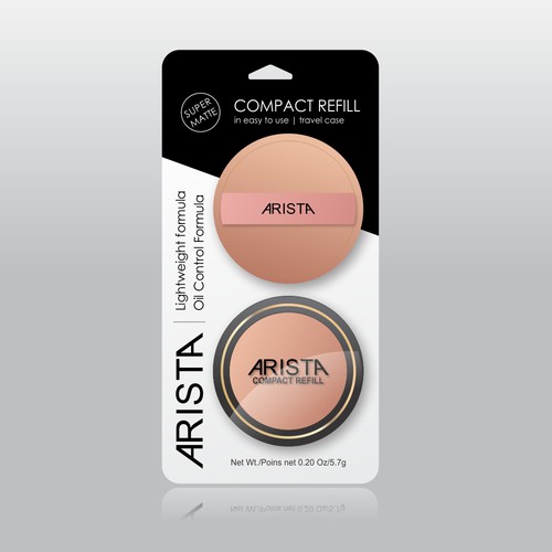 Arista Compact Powder Design by diviart