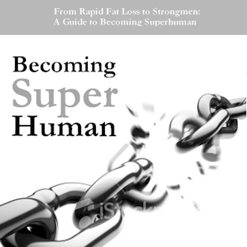 "Becoming Superhuman" Book Cover Design by JoachimS