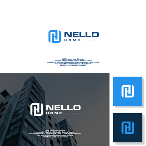 Logo of Home Advisor and Construction Design by lancarmenang