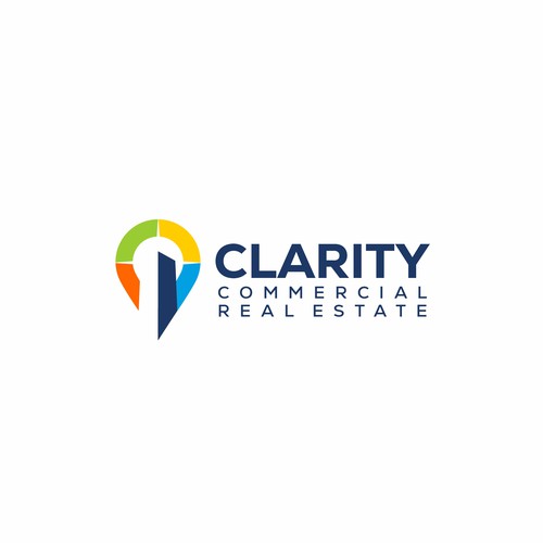 Logo + Brand Guide for Clarity Commercial Real Estate Design by Brain.co