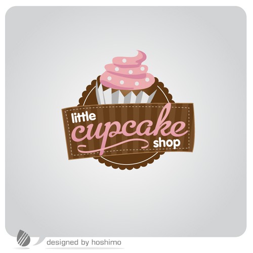 LOGO-  for  CUPCAKE  BAKERY-ontwerp door hoshimo