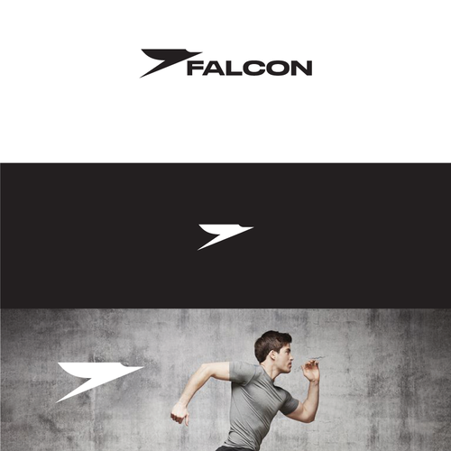 Falcon Sports Apparel logo Réalisé par Stamatovski