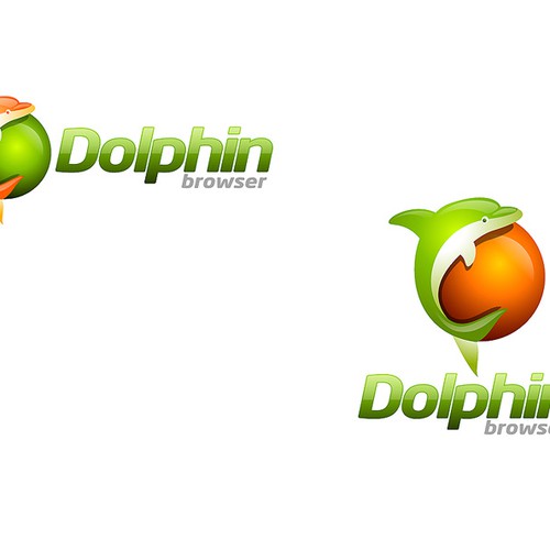 New logo for Dolphin Browser Réalisé par grade