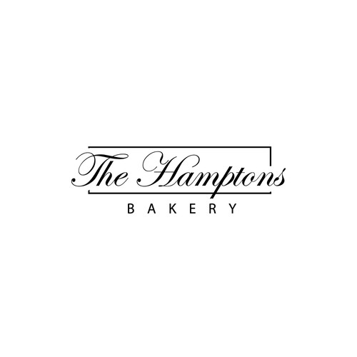 The Hamptons Bakery Logo Design by AnthonyKirkwood