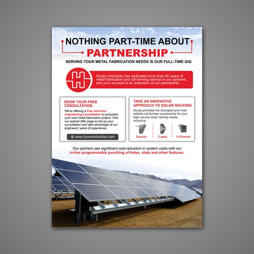 Design a Unique Solar Print Ad That Will Stand Out Design von Dzhafir