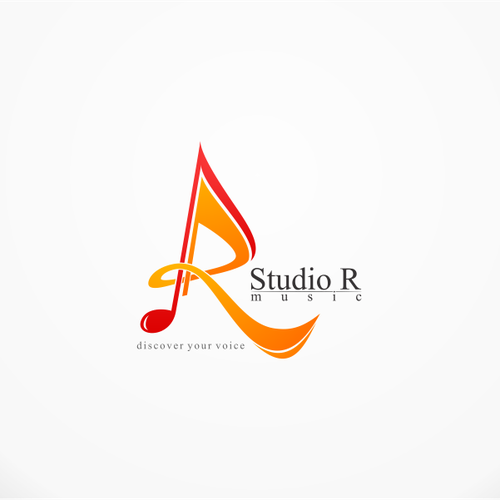 Studio R Music needs a new logo Design by KangLii™