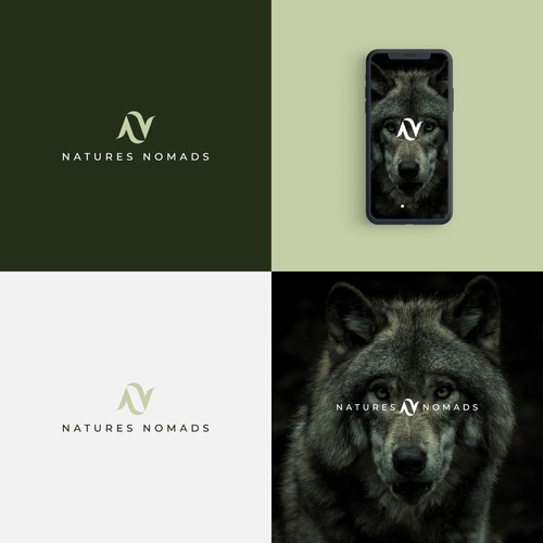 Natures Nomads new company identity Design by thetamlika®