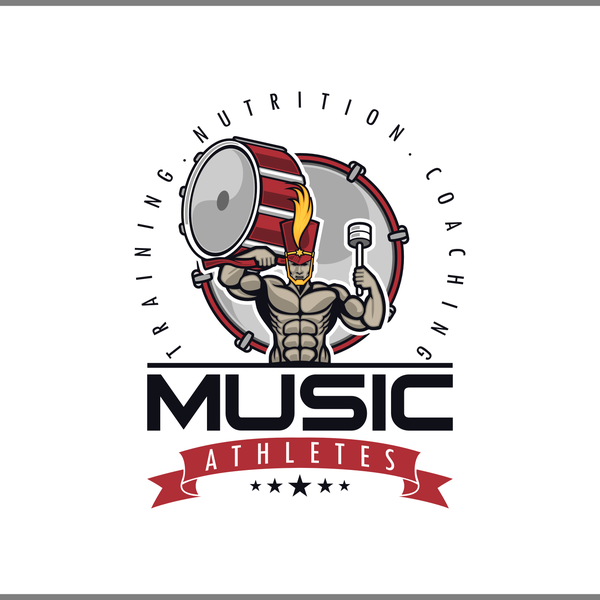 Design by Herro™ titled "Music Athletes"