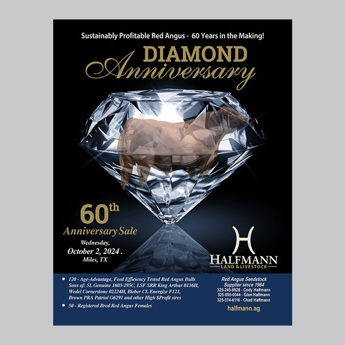 Designs | Diamond Anniversary Sale Catalog Cover (60th year) | Magazine ...