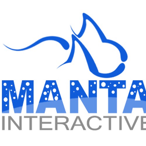 Create the next logo for Manta Interactive Diseño de shyne33