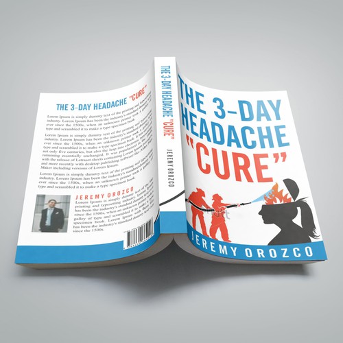 Firefighter writes book on headaches, next best seller Design by Rac.design