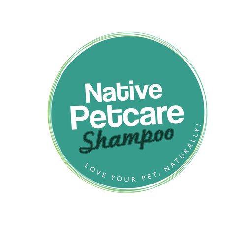 Create a clean, label for Native Petcare, an all-natural dog shampoo! Design by GMarie78