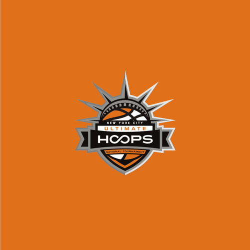 Create a logo for a premier New York City Basketball Tournament Design by R_98™