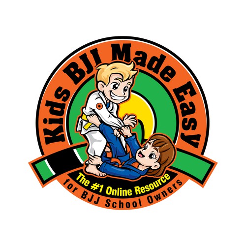 Modern, Fun, Kid Friendly Logo for the Martial Arts Industry Diseño de Papahenk