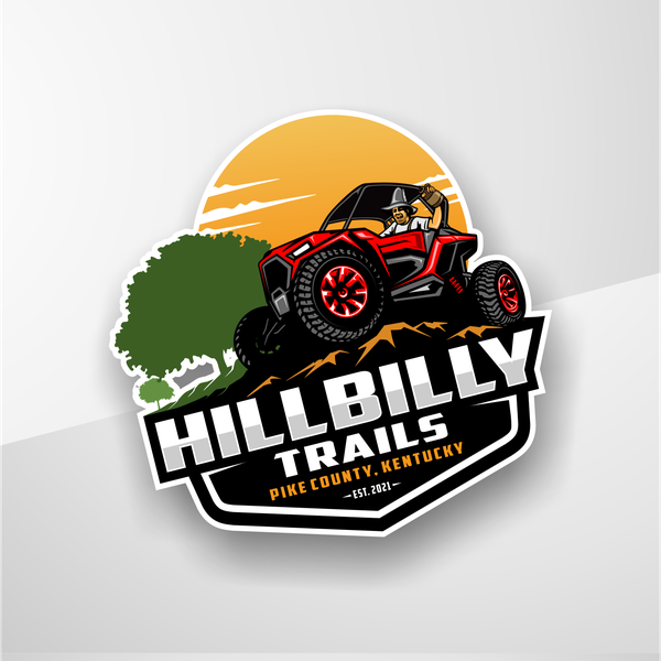 Diseño de > lintang - winana < titulado "HillBilly Trails"