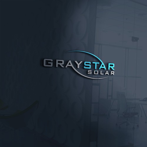 GrayStar Solar Logo Contest Diseño de ElVano.id✔