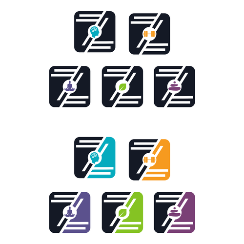 Zenova Logo: Revolutionary suite of health and wellness mobile apps Diseño de Kencono Wungu