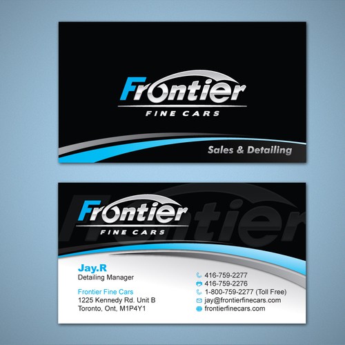 Create the next stationery for Frontier Fine Cars Design por Tcmenk