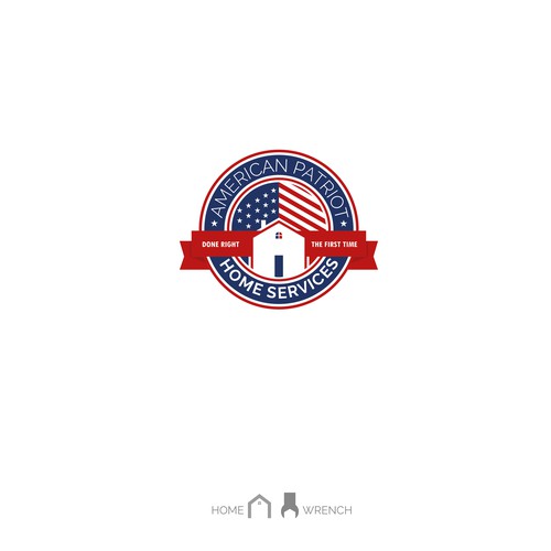 Design a unique, patriotic logo for a patriotic company serving patriotic communities! Design by MD. Anwar_Parvez