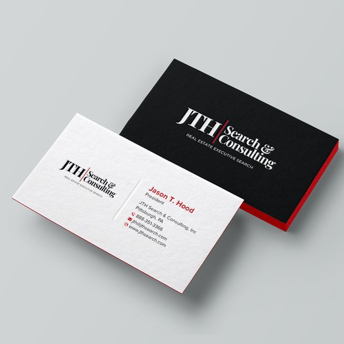 Business Card Design for Executive Search Firm Design by Birendra Chandra Das