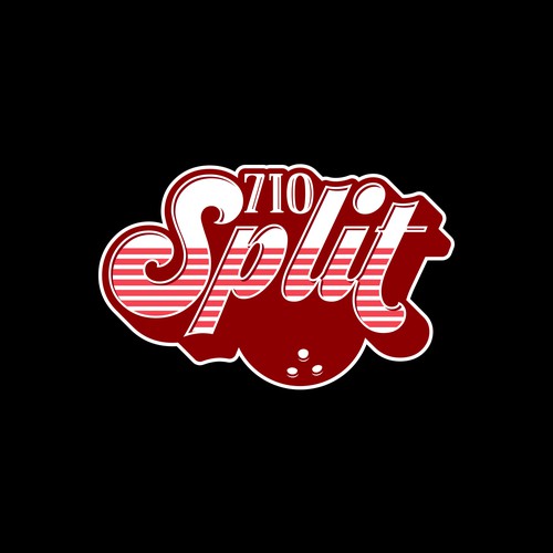 Retro bowling alley logo Design by ShemDesigns