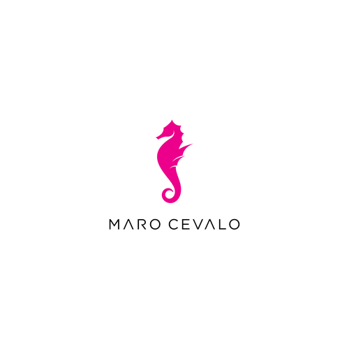Seahorse logo - Chic design meets styled minimalism