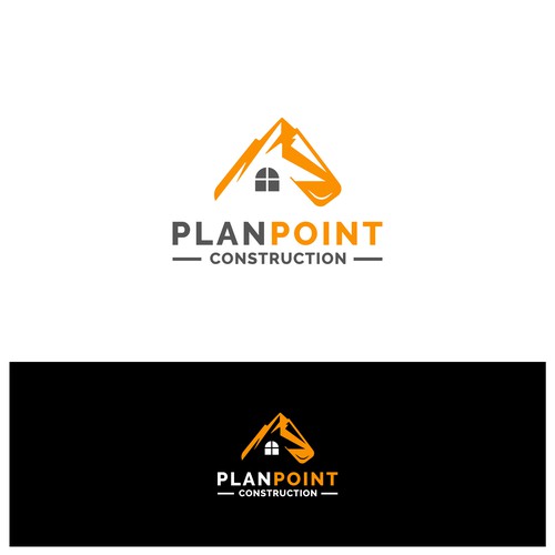 PlanPoint Construction Logo Needs A Remodel Design by Ezz™