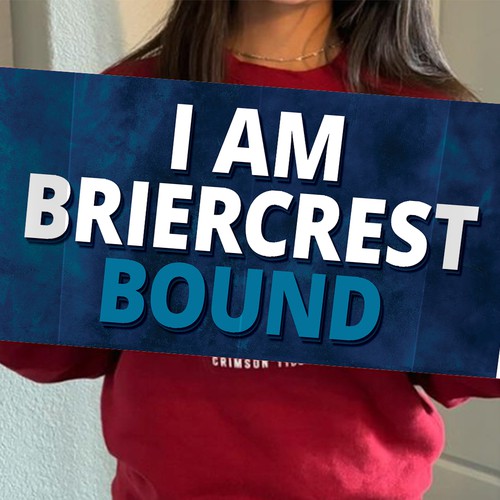 College Acceptance Sign Design by SoftSkills