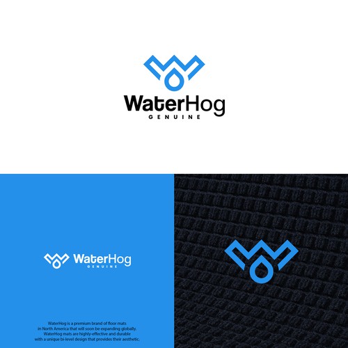 WaterHog Logo Design by _barna