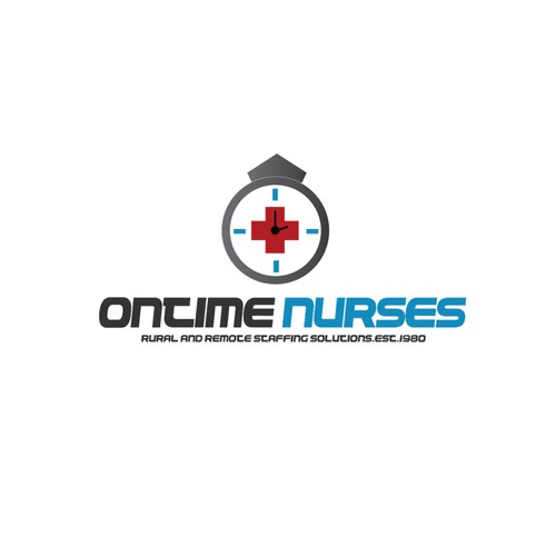 logo and business card for Ontime Nurses Réalisé par Graphicwork79