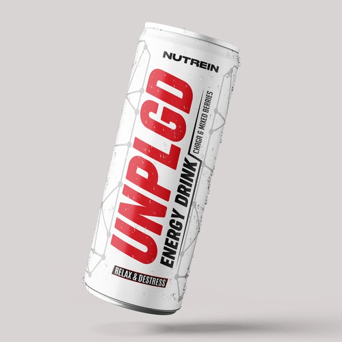 NEW ENERGY DRINK Design by Aleina Co.